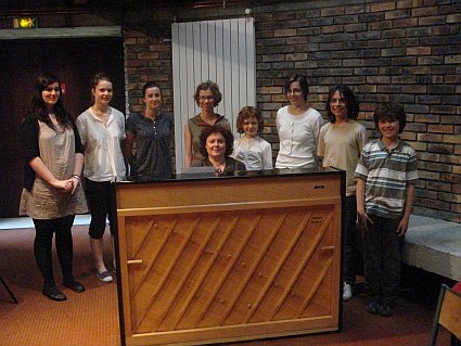 Children's choir of the University of Maine's staff - CASLUM - Evelyne Béché - choirmaster - Le Mans - Sarthe - France