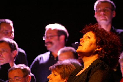 concert of the Choir of the University of Maine conducted by Evelyne Béché