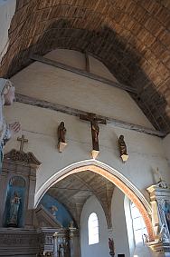église de Sainte-Osmane, Sarthe, France