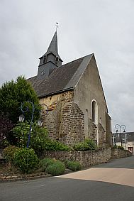 Eglise de Montaillé (Sarthe, France)