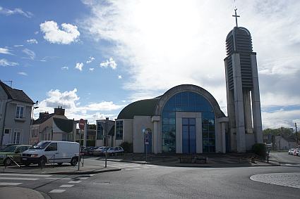 Eglise Saint-Bertrand, Le Mans, Sarthe, France