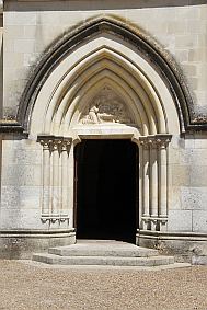 Grande chapelle de la Communauté des soeurs de la Providence - Ruillé-sur-Loir, Sarthe, France