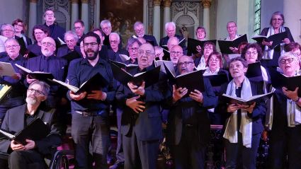 Concert du choeur de l'universit� du Mans, dirig� par Evelyne B�ch� - samedi 8 juin 2024, �glise de Challes