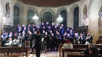 Concert de No�l du Choeur de l'Universit� du Mans, samedi 16 d�cembre 2023, Sill�-le-Guillaume.
