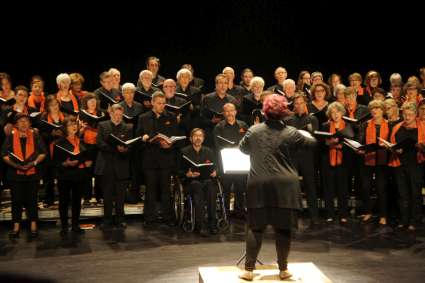 concert de rentr&eacute;e du Choeur de l'Universit&eacute; du Maine - direction Evelyne B&eacute;ch&eacute; - EVE - 23/09/2014 - Le Mans