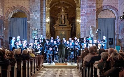 Concert du choeur de l'universit� du Mans, dirig� par Evelyne B�ch� - samedi 14 octobre 2023, Br�lon