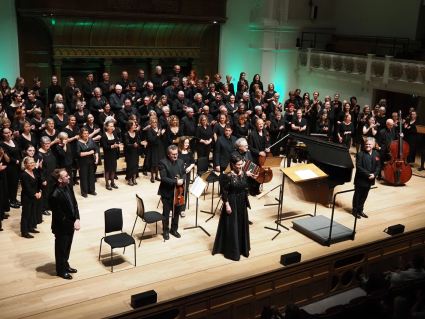 Choeur de l'Universit� du Mans - Concert au Cadogan Hall organis� par Vox Anima London - Nisi Dominus et Misatango de Martin Palmeri