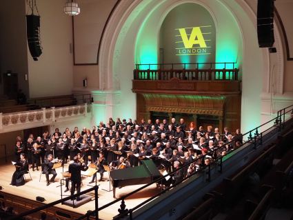 Choeur de l'Universit� du Mans - Concert au Cadogan Hall organis� par Vox Anima London - Nisi Dominus et Misatango de Martin Palmeri