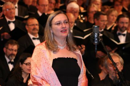 Christelle Brault, Misatango de Martin Palmeri, Abbaye de l'Epau (Sarthe, France) 23 mai 2015