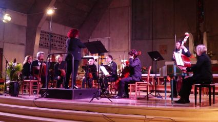 concert Gloria de Vivaldi, Choeur de l'Université du Maine dirigé par Evelyne Béché, 25 avril 2025, St-Aldric, Le Mans