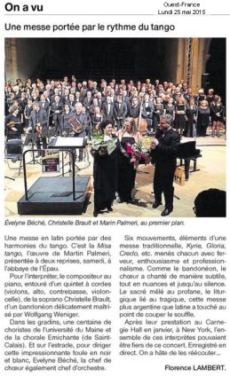 Article Ouest-France- Misatango