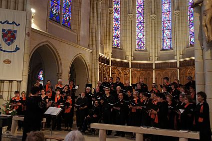 Concert du Choeur de l'Universite du Maine, 30 juin 2013, Grande chapelle de la communaut&eacute; des Soeurs de la Providence, Ruill&eacute;-sur-Loir