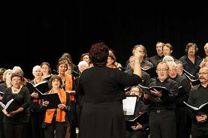 concert de rentr&eacute;e du Choeur de l'Universit&eacute; du Maine - direction Evelyne B&eacute;ch&eacute; - EVE - 18/09/2012 - Le Mans