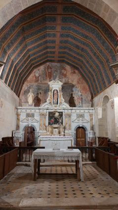 Eglise Saint-Denis, Saint-Denis-des-Coudrais, Sarthe, France