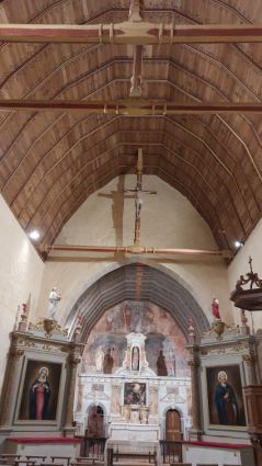 Eglise Saint-Denis, Saint-Denis-des-Coudrais, Sarthe, France